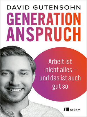 cover image of Generation Anspruch